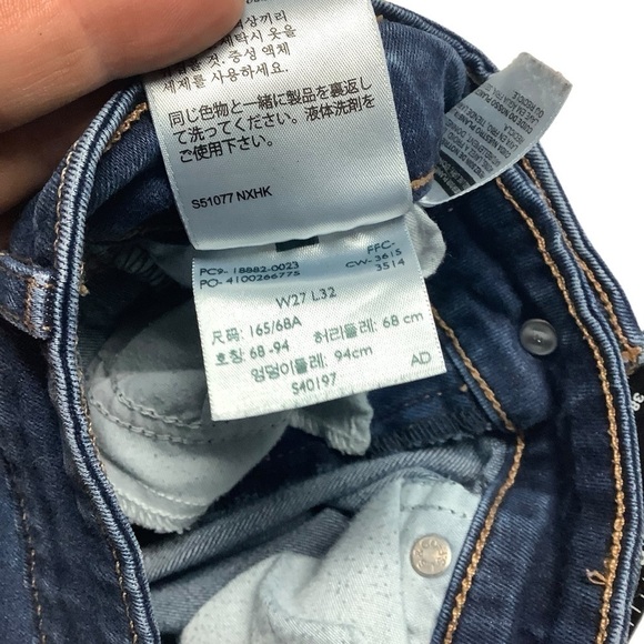 Levi’s 721 Jeans Sz 27L High Rise Skinny - Picture 6 of 8